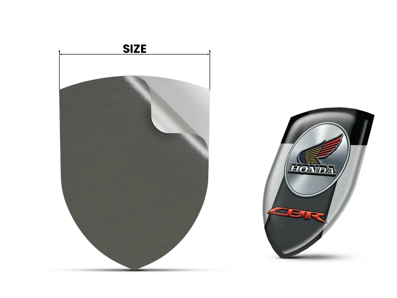 Honda Stickers Vitre Arrière Pro Max Durable Stylé Moderne